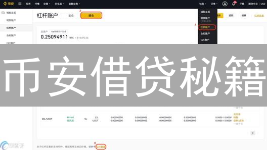 币安借贷秘籍：告别资金闲置，解锁财富增长新姿势！